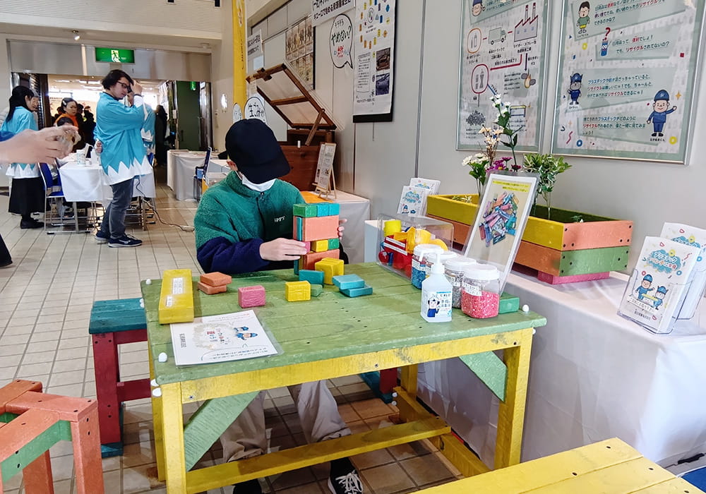 四日市市環境フェアの長沼商事Yokkoishoブース